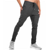 New 2018 Autumn Fitness Mens Gyms Pants Fashion Men Sweatpants Slim Fit Mens Joggers Bodybuilding Sweat Pants Size 3XL