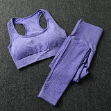 Vital Seamless Yoga Set Women Fitness Clothing Sportswear Woman Gym Leggings Push-up Sports Bra+Yoga Pants 2 Pcs Sports Suits