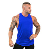 Skull Bodybuilding Stringer Tank Tops men
