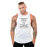 New Brand Summer Gyms Clothing Bodybuilding Tank Top Men Fitness Singlet Sleeveless Shirt Cotton muscle Vest for man
