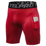 Men's Fitness Joggers Shorts Security Pockets