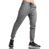 New Fashion Thin Slim Fit Gyms Pants Men