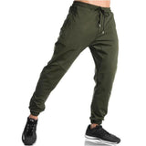 New Fashion Thin Slim Fit Gyms Pants Men
