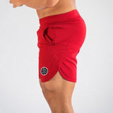 Muscleguys Men's Slim Fit Joggers Short Trousers Bodybuilding Fitness Mens Shorts Workout Sweatpants Quick Dry Gyms Shorts