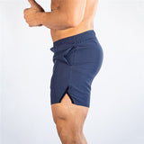 Fashion Brand Summer Mens Slim Fit Shorts Calf-Length