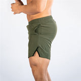 Fashion Brand Summer Mens Slim Fit Shorts Calf-Length